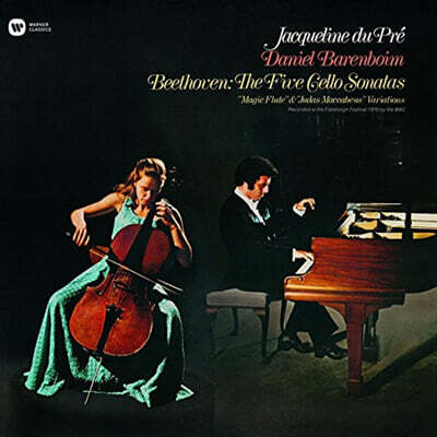 Jacqueline Du Pre 베토벤: 첼로 소나타 전집 (Beethoven: Cello Sonata Complete Works) [HQCD]