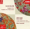 클라우스 텐슈테트 - Klaus Tennstedt - Mahler Symphony No.1 , No.2 Resurrection 2Cds [E.U발매]