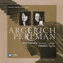 Itzhak Perlman / Martha Argerich 이차크 펄만 57집 - 베토벤: 크로이처 소나타 / 프랑크: 바이올린 소나타 (1999) (Beethoven: Violin Sonata No. 9) [UHQCD]