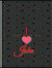 I Love John Notebook
