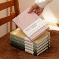 2027 프리즘 레더 A5 위클리 다이어리 (날짜형 25절 주간) 양장, 밴드