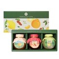[해올렛] 제주 차세트 선 오미자차200g+한라봉차200g+풋귤차200g
