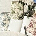 뮤니드 장미패턴 중철 무지노트 (2권 1SET)