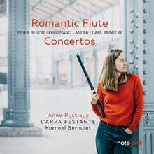 Anne Pustlauk 낭만주의 플루트 협주곡 - 베누아, 랑거, 라이네케의 플루트 협주곡 (Romantic Flute Concertos)