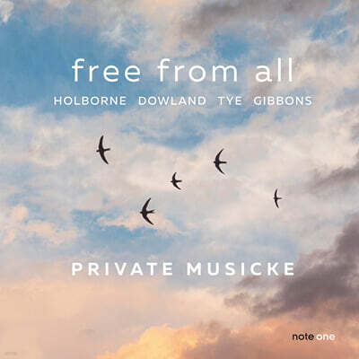 홀번, 다울런드, 타이, 기번스 등의 음악 (Free from All)