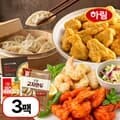 [하림 外] 푸짐한 홈 중식 새우 만두 3종 세트