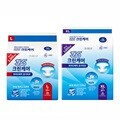 [365크린케어] 와이드매직 성인기저귀 대형/특대형 10Px8팩 재접착 찍찍이형 겉기저귀