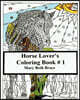 Horse Lover's Coloring Book #1: Happiness with Horses