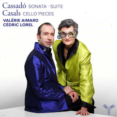 Valerie Aimard / Cedric Lorel 카사도: 소나타, 모음곡/ 카잘스: 첼로 소품집 (Cassado: Sonata, Suite / Casals: Cello Pieces)