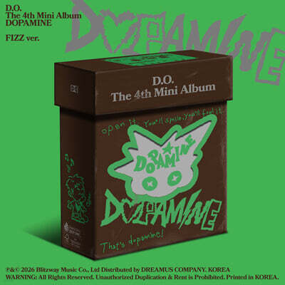 도경수 (D.O) - 미니앨범 4집 : DOPAMINE [FIZZ ver.]