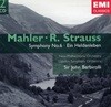 바르비롤리 - Barbirolli - Mahler Symphony No.6 , R. Strauss Ein Heldenleben 2Cds [E.U발매]