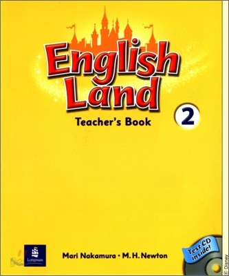 English Land 2 : Teacher&#39;s Book with Audio CD(1)