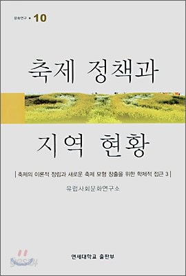 축제 정책과 지역 현황