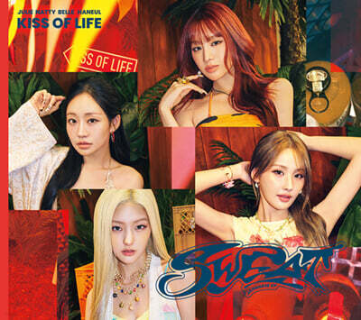 KISS OF LIFE (키스오브라이프) - 일본 2집 미니앨범 : SWEAT [Type B]