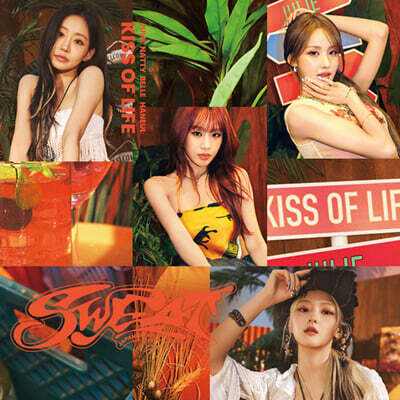 KISS OF LIFE (키스오브라이프) - 일본 2집 미니앨범 : SWEAT [Regular Edition]