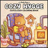 Cozy Hygge: Cute & Cozy Coloring Book for Adults and Teens