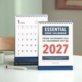 아이코닉 2027 에센셜 탁상달력 데스크 캘린더