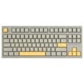 지클릭커 무선 기계식 키보드 파도프로젝트 PADO87 크레용옐로우 당근주황축 45g