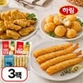 [하림 外] 혼자 먹기 좋은 바삭 간식 3종 3팩 구성