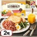 [사조오양] 짜지 않고 담백한 요리 베이컨 1kg x 2팩