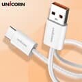 유니콘 3M 넉넉한 길이 USB A to C타입 25W 고속 충전 데이터 케이블 PLC-3M25W