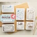 미씨아 MICIA 냥이 수첩 달력 스탬프