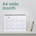세컨 플래너 A4 와이드 월간 2027년