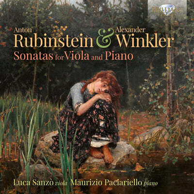 Luca Sanzo 안톤 루빈스타인 / 알렉산드르 윙클러: 비올라 소나타 (Rubinstein & Winkler: Sonatas For Viola and Piano)