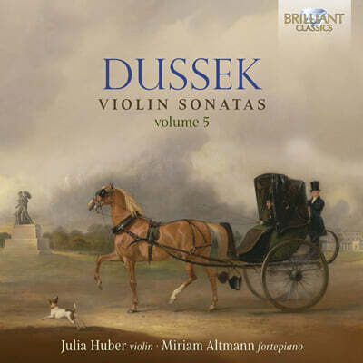 Julia Huber 두세크: 바이올린 소나타 5집 (Dussek: Violin Sonatas)