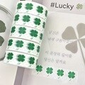 행운 네잎클로버 마스킹테이프 다꾸 마테 문구 선물 포장 데코 테이프 다이어리 플래너 꾸미기