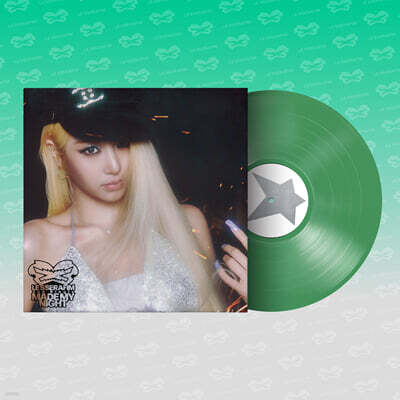 르세라핌 (LE SSERAFIM) - 2nd Single Album 'Made My Night' Vinyl [SPRING GREEN ver.]