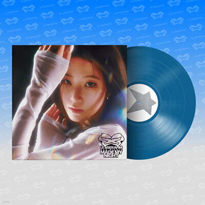르세라핌 (LE SSERAFIM) - 2nd Single Album 'Made My Night' Vinyl [SKY BLUE ver.]