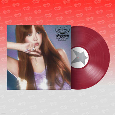 르세라핌 (LE SSERAFIM) - 2nd Single Album 'Made My Night' Vinyl [WARM RED ver.]