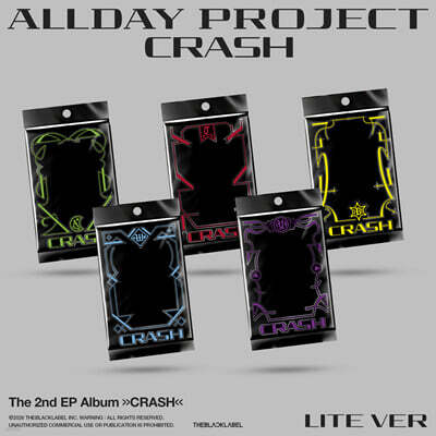 올데이프로젝트 (ALLDAY PROJECT) - The 2nd EP Album 'CRASH' [LITE ver.][5종 SET]