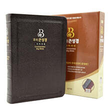 주석 큰성경 (개역개정/단본/찬송가X/대/색인/지퍼/천연우피/초코)