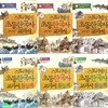 스토리텔링 초등 한국사 교과서 3권+활동책 3권 세트/스토리텔링역사책/초등역사논술워크북