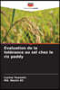 Evaluation de la tolerance au sel chez le riz paddy