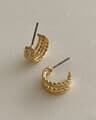 royal ring earrings E 165