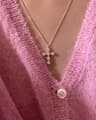 [925 silver] cubic rood necklace A 14