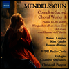 멘델스존: 성가곡집 1집 (Mendelssohn: Complete Sacred Choral Works, Vol.1)(CD) - Christoph Poppen