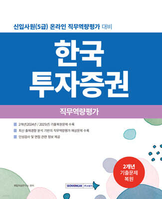 2027 한국투자증권 직무적합성검사