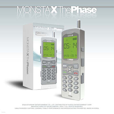 몬스타엑스 (MONSTA X) - EP : The Phase [MX-0514 Table Clock ver.]