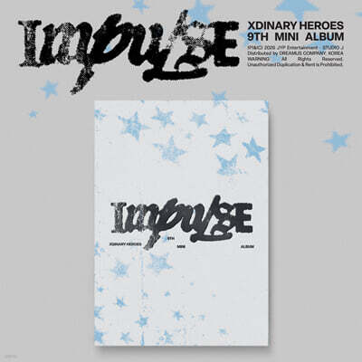 Xdinary Heroes (엑스디너리 히어로즈) - 미니앨범 9집 : IMPULSE [POSTCARD BOOK Ver.]