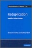 Reduplication: Doubling in Morphology