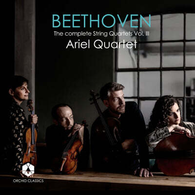 Ariel Quartet 베토벤: 현악 사중주 3집 (Beethoven: The Complete String Quartets Vol. III)