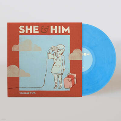 She & Him (쉬앤힘) - Volume Two [스카이 블루 컬러 LP]