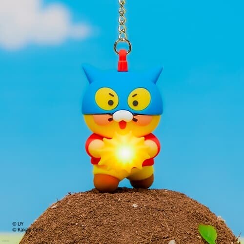 짱구는 못말려X카카오프렌즈 LED 피규어 키링_춘식이