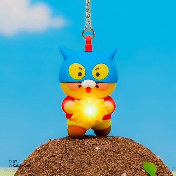 짱구는 못말려X카카오프렌즈 LED 피규어 키링_춘식이