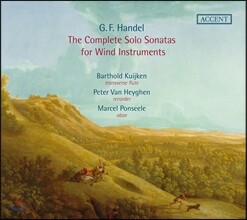 Barthold Kuijken / Marcel Ponseele 헨델: 목관 소나타 전곡 (Handel: The Complete Solo Sonatas for Wind Instruments)
