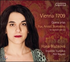 Hana Blazikova 1709년 빈 - 푹스, 아리오스티, 보논치니의 아리아들 (Vienna 1709 - Opera arias by Fux, Ariosti, Bononcini)